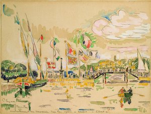 Ginebra, c.1919 de Paul Signac